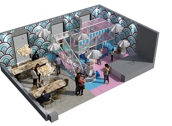 Детская игровая комната «Сливочное суфле» Фото 1