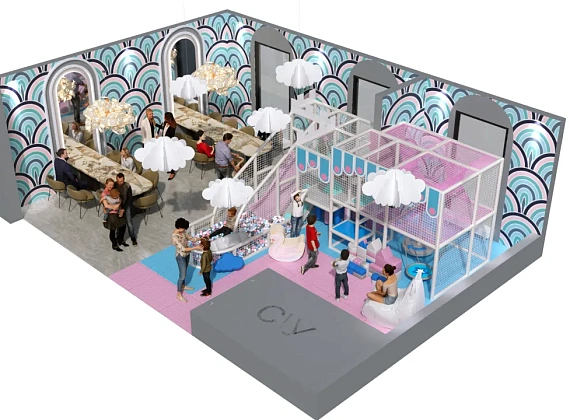 Детская игровая комната «Сливочное суфле» Фото 2