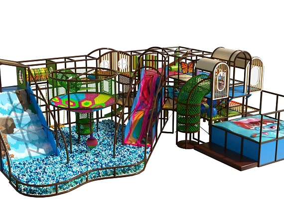 Детский игровой лабиринт «Водопадия» Фото 1