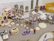 Детское пространство «Нео прованс» - использованы материалы нового поколения