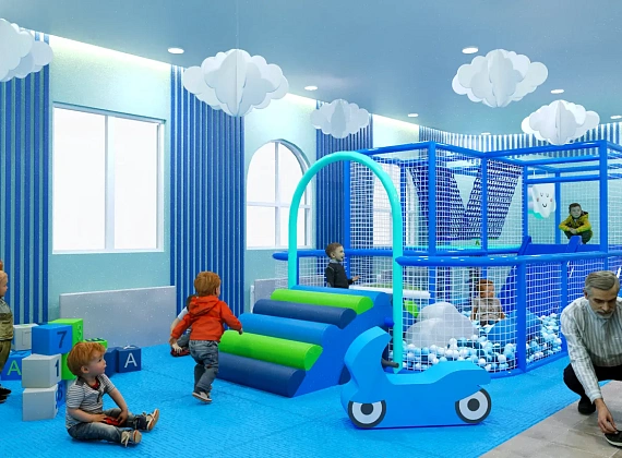 Детская игровая комната «Little сloud» Фото 2