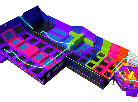 Батутный комплекс Панорама Фото 1