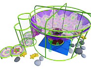 Вязаный лабиринт Дерево Звездный