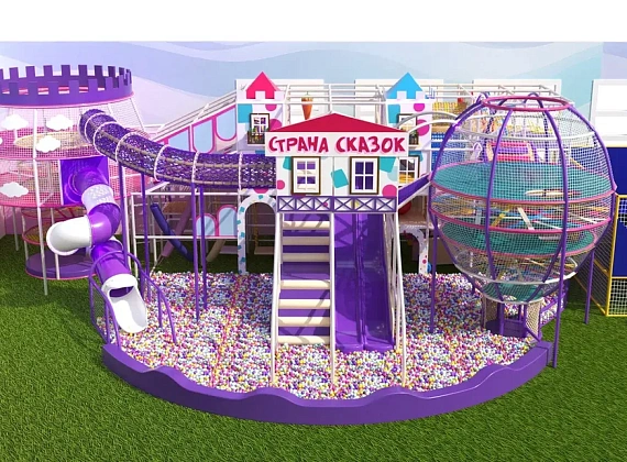 Детский игровой лабиринт «Страна сказок»