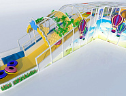 Детский игровой лабиринт Облачный город Фото 2