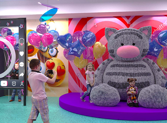 Детская игровая комната "Lilac" 250 м2 Фото 7