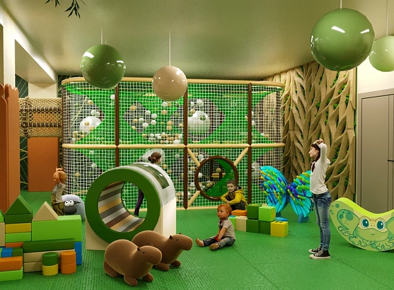 Детская игровая комната «Магический лес» Фото 2