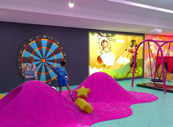 Детская игровая комната "Lilac" 250 м2 Фото 6