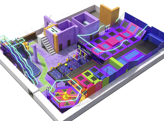 Батутный комплекс Панорама