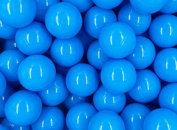 Голубые шарики для сухого бассейна Фото 1