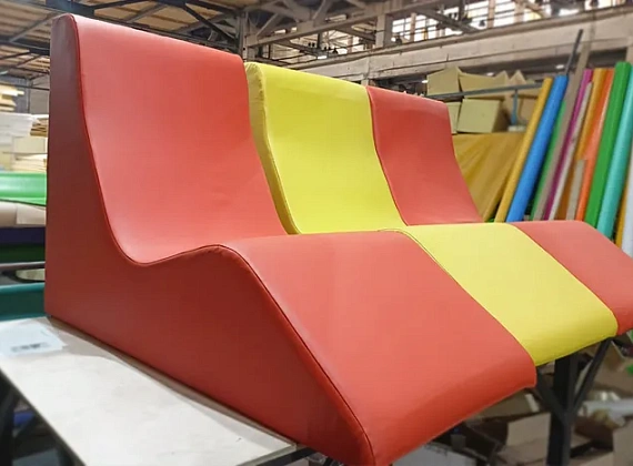 Мягкий лежак для зоны отдыха Фото 3