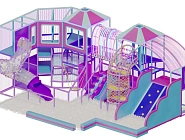 Детский игровой лабиринт «Неон Сити» Фото 1