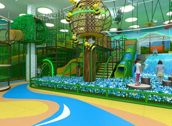 Детский игровой лабиринт «Эко Джангл» Фото 1