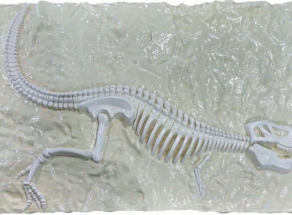 Фигура декоративная «Скелет динозавра»