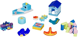 Комплект мягких модулей для детского центра «Порт»