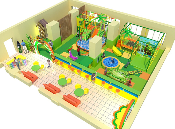 Детская игровая комната Сафари