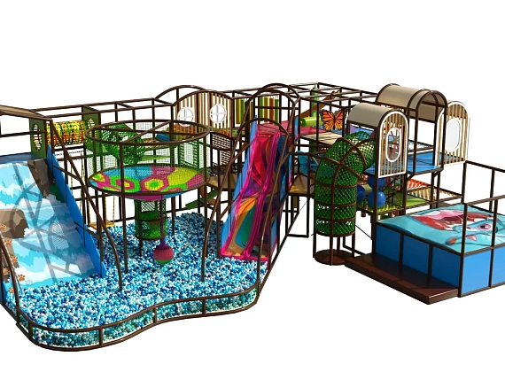 Детский игровой лабиринт «Водопадия»