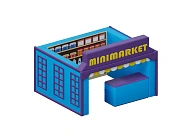 Мягкий игровой домик «Мини-Маркет»