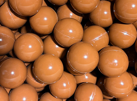 Коричневые шарики для сухого бассейна Фото 1