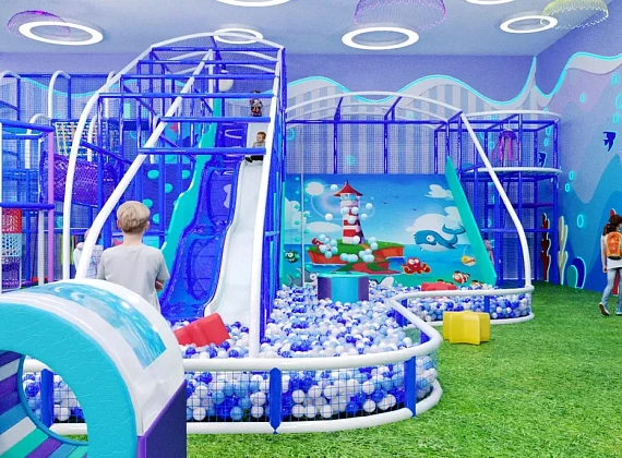 Детский игровой лабиринт «Кораллик» Фото 2