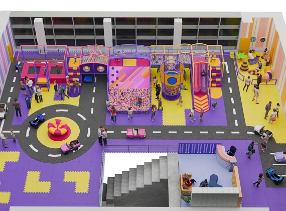 Детский игровой лабиринт «PlayNova» Фото 3