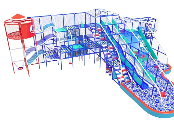 Детский игровой лабиринт «Кораллик» Фото 3