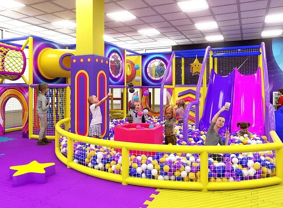 Детский игровой лабиринт «Жёлтая Звезда» Фото 1