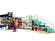 Детский игровой лабиринт «Пиратская Бухта» Фото 1