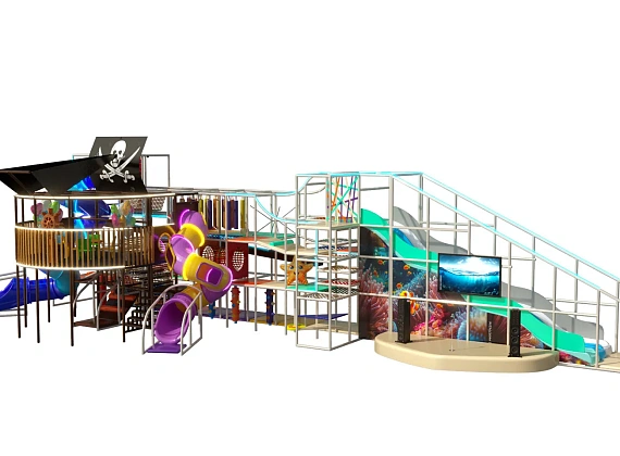 Детский игровой лабиринт «Пиратская Бухта» Фото 1