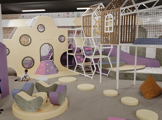 Детское пространство «Нео прованс» - использованы материалы нового поколения Фото 4