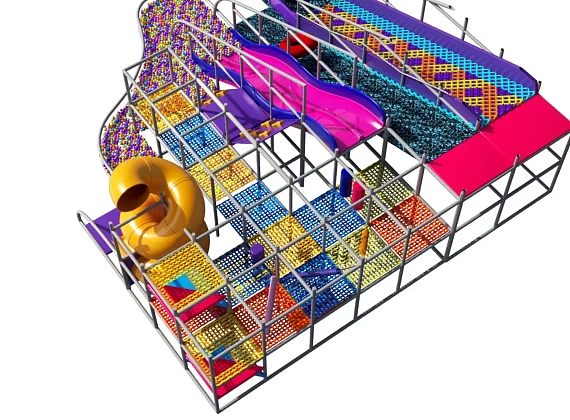 Детский игровой лабиринт «Звёздопад» Фото 2