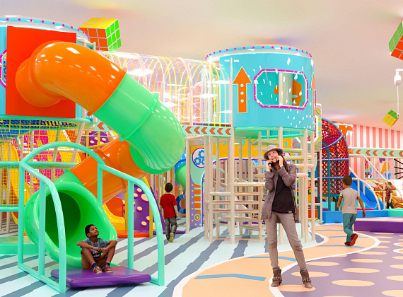 Детский игровой центр 1500 м2 "Кубик-рубик" Фото 2