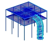 Плетеный игровой комплекс «Матрица» Фото 1