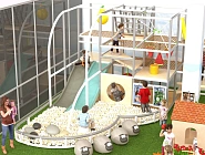 Детская двухскатная горка (Скат) из стеклопластика Н1200 Фото 2