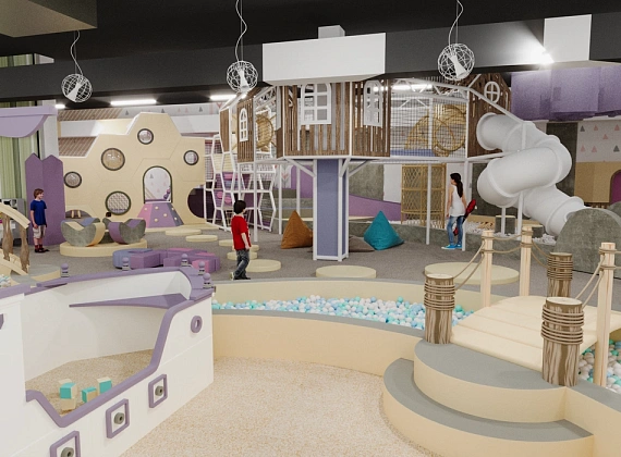 Детское пространство «Нео прованс» - использованы материалы нового поколения Фото 5