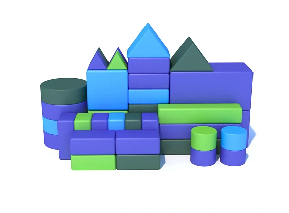 Мягкий конструктор №8 Фото 2