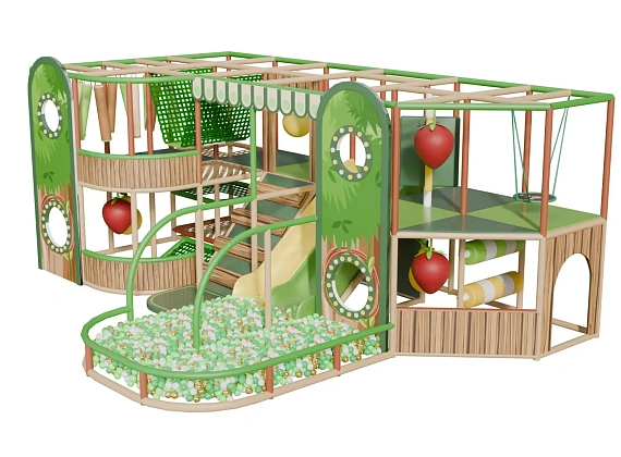 Детский игровой лабиринт «Лесные Горки»