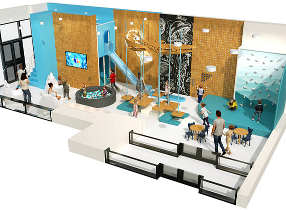 Детский игровой лабиринт для ЖК «Медузия»