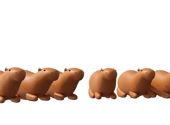 Мягкая игрушка «Капибара» Фото 1