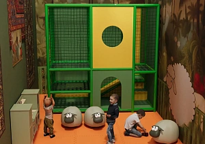 Детский игровой лабиринт для кафе «Сказочный этаж»