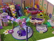 Детский развлекательный центр «Wow Park» с высокими конструкциями Фото 1