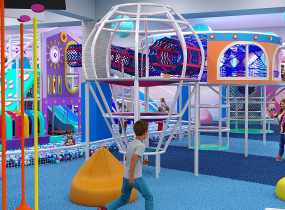 Детский игровой центр 800 м2 "Galaxy" Фото 11