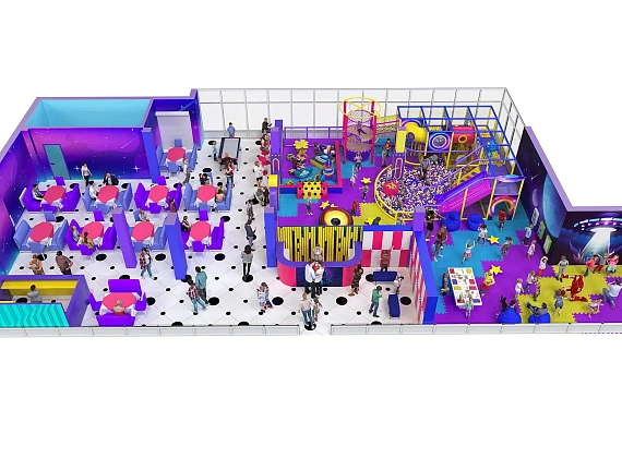 Детский игровой лабиринт «Жёлтая Звезда» Фото 6