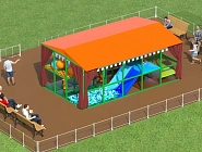 Детский игровой лабиринт «Домик Дракоши» Фото 1