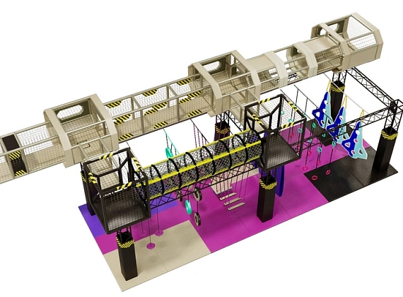 Ниндзя парк «Небесная крепость» Фото 1