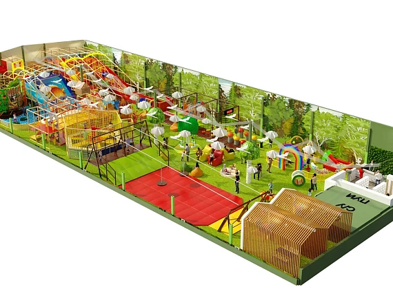 Детский игровой лабиринт «Лесное Приключение» Фото 5