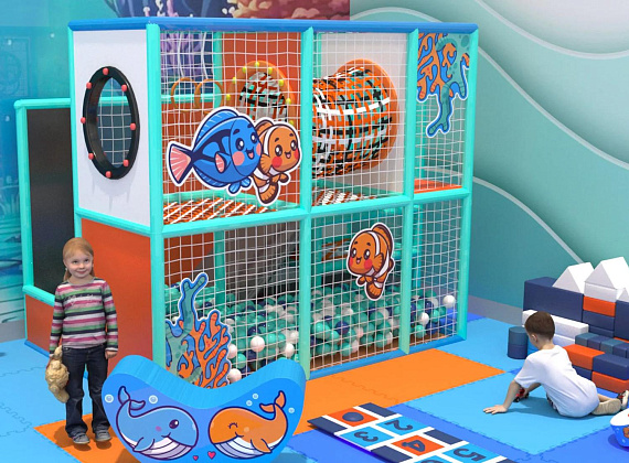 Детский игровой лабиринт  Морской 