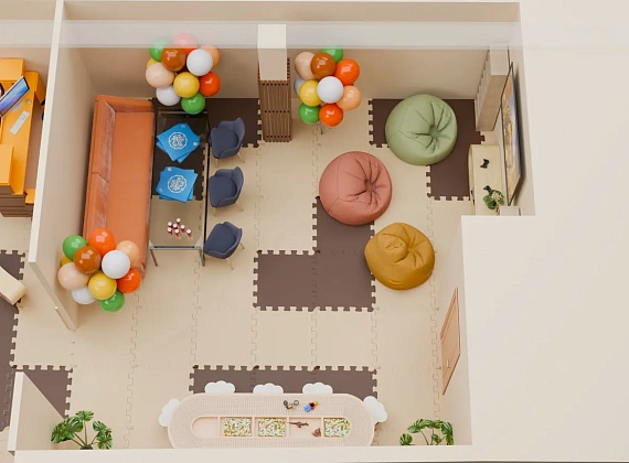 Детская игровая комната «Мир пазлов» Фото 4