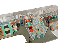 Детская игровая комната «Мята и персик» Фото 1