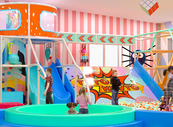 Детский игровой центр 1500 м2 "Кубик-рубик" Фото 6